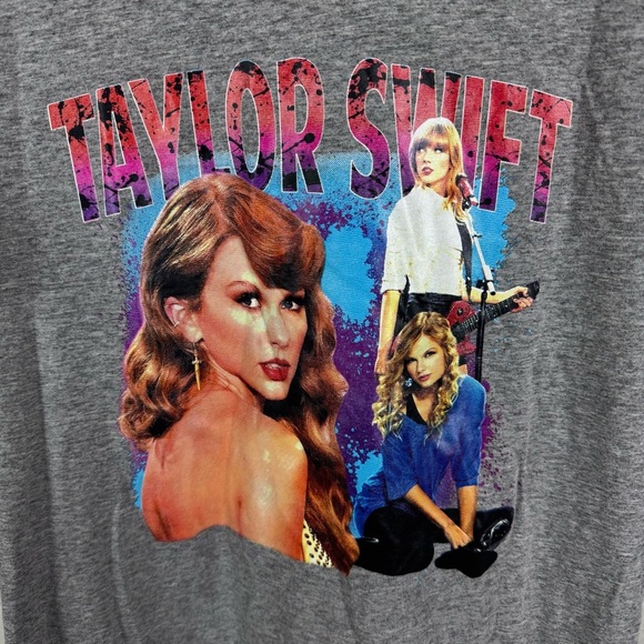 Taylor Swift Generic 3/4 Length Sleeve Shirt Size Small - Picture 4 of 5